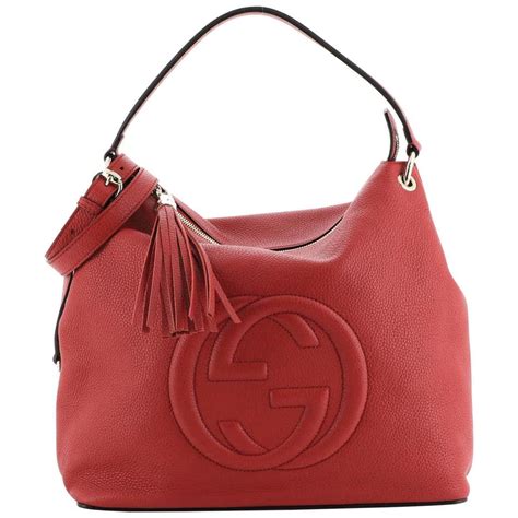 Gucci Soho Convertible Hobo Leather Large Neutral 27085575